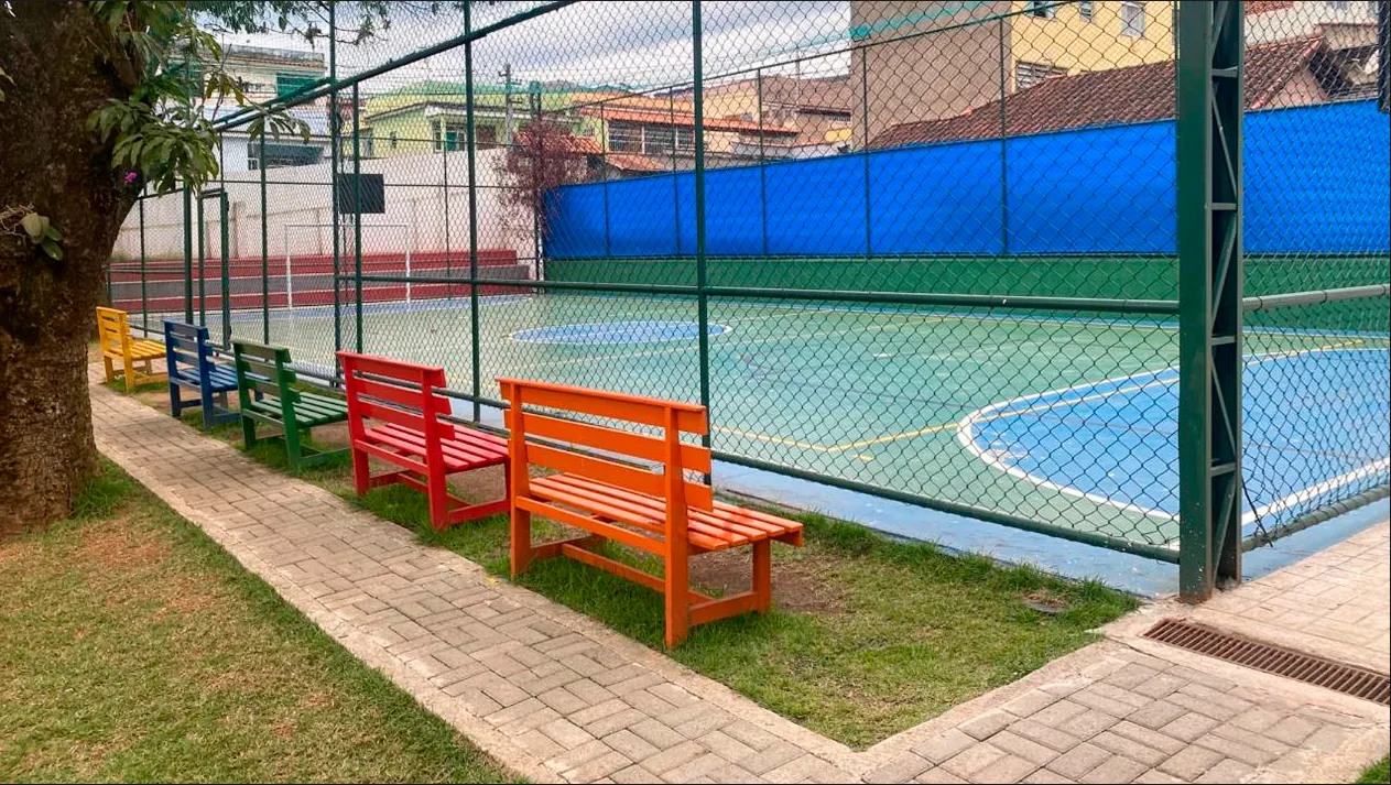 Espaços para atividades